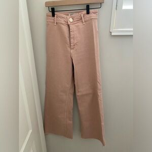 Zara “The Marine Straight” peach jeans!